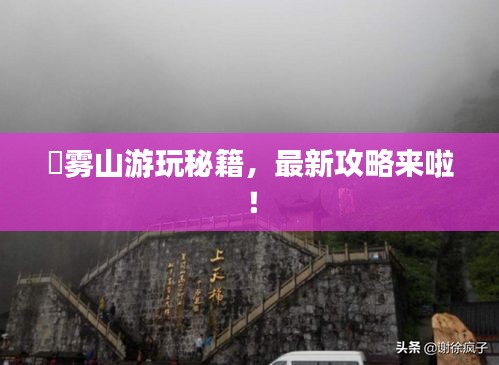 靘霧山游玩秘籍,最新攻略來啦!