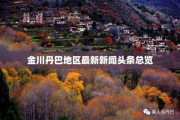 金川丹巴地區最新新聞頭條總覽