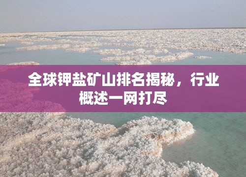 全球鉀鹽礦山排名揭秘,行業概述一網打盡