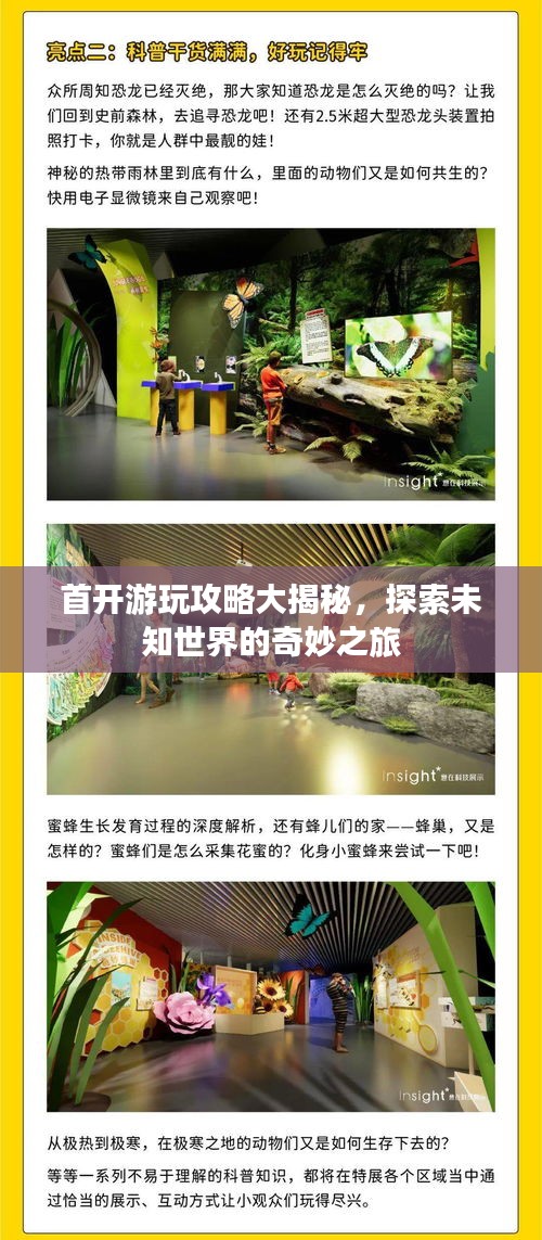 首開游玩攻略大揭秘,探索未知世界的奇妙之旅
