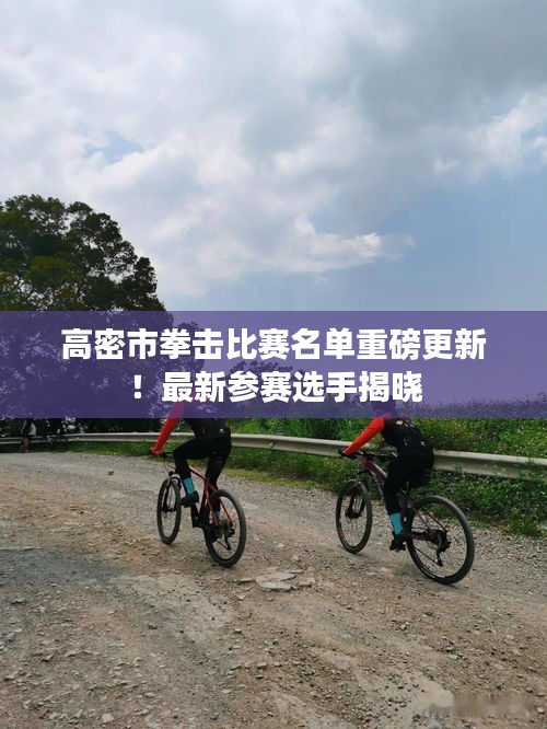 高密市拳擊比賽名單重磅更新!最新參賽選手揭曉