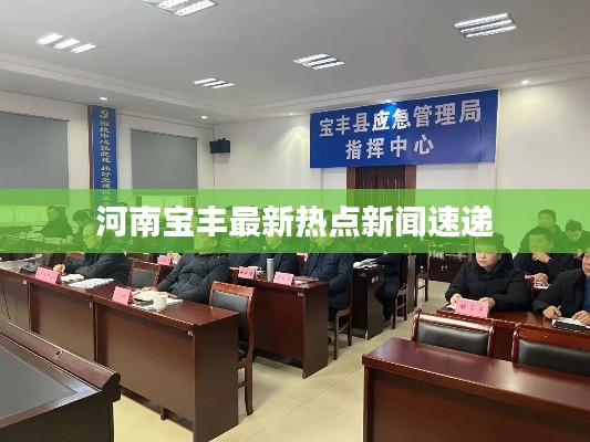 河南寶豐最新熱點新聞速遞