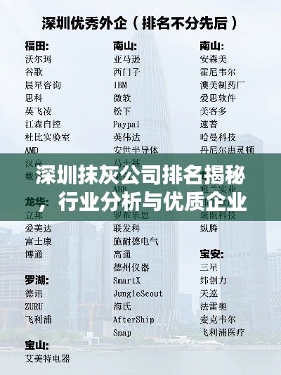 深圳抹灰公司排名揭秘，行業(yè)分析與優(yōu)質(zhì)企業(yè)推薦