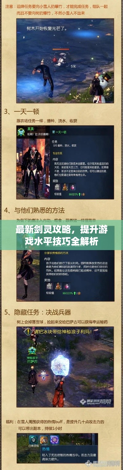 最新劍靈攻略,提升游戲水平技巧全解析