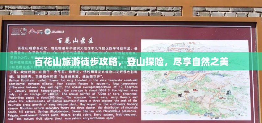 百花山旅游徒步攻略,登山探險,盡享自然之美