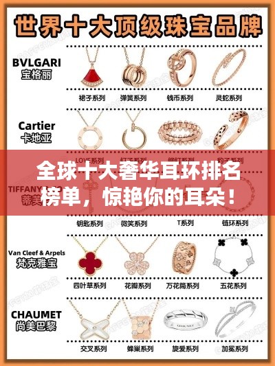 全球十大奢華耳環排名榜單,驚艷你的耳朵!