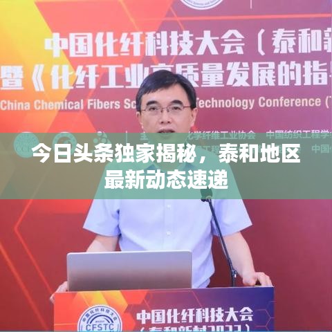 今日頭條獨家揭秘,泰和地區最新動態速遞