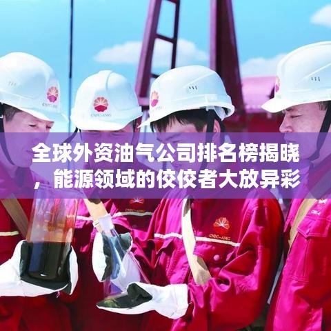 全球外資油氣公司排名榜揭曉,能源領域的佼佼者大放異彩!