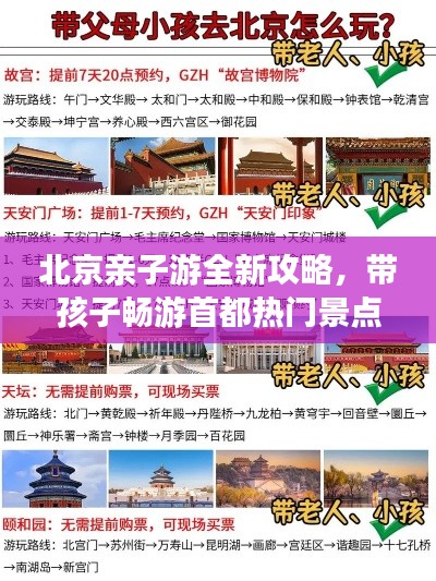 北京親子游全新攻略,帶孩子暢游首都熱門景點(diǎn)