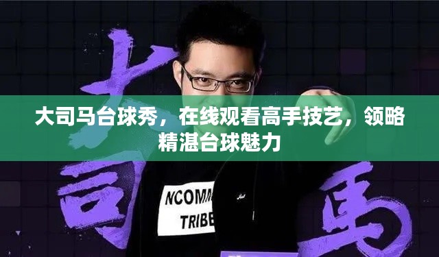 大司馬臺球秀,在線觀看高手技藝,領(lǐng)略精湛臺球魅力