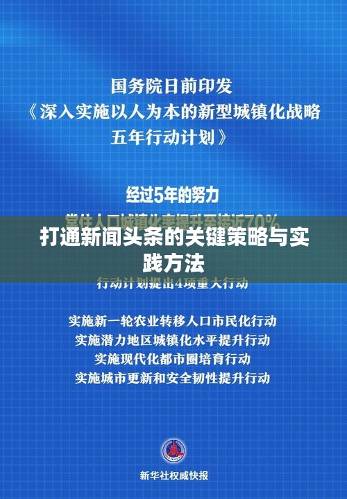 打通新聞?lì)^條的關(guān)鍵策略與實(shí)踐方法