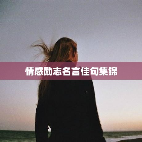 情感勵(lì)志名言佳句集錦