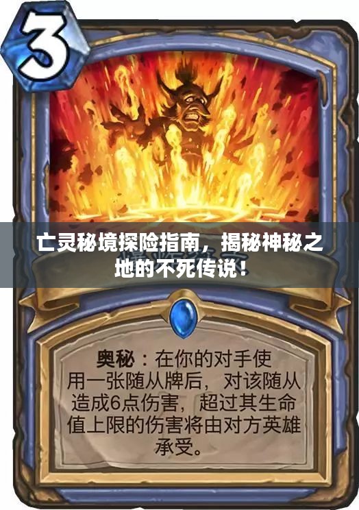 亡靈秘境探險指南,揭秘神秘之地的不死傳說!
